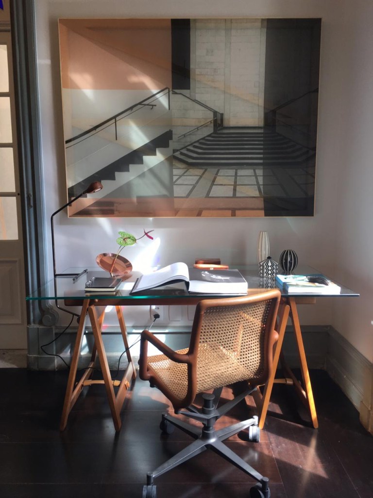 Andrea Chicharo Espaço de um home office. Um dos ambientes que estarão presentes na CASACOR Rio de Janeiro que estreia dia 02 de março de 2021