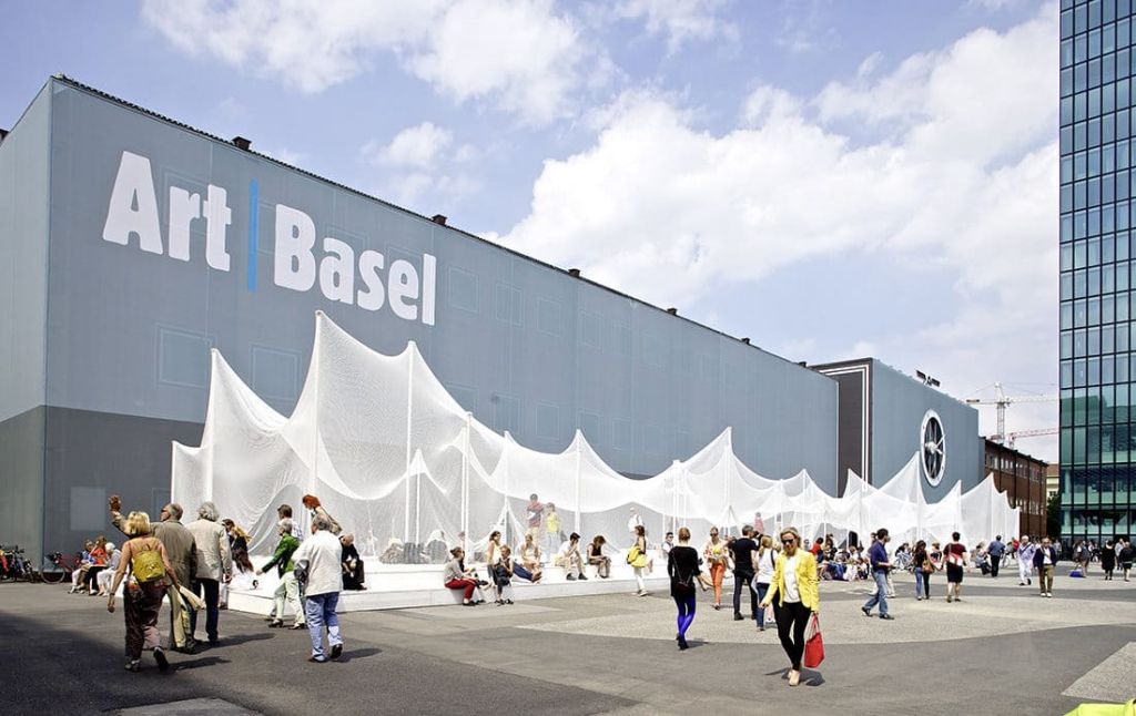 Fachada da Art Basel 2019