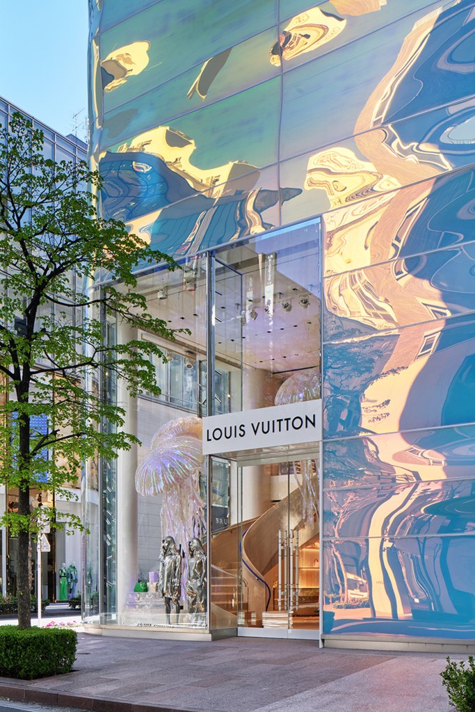 louis vuitton nova loja toquio arquitetura construção japão