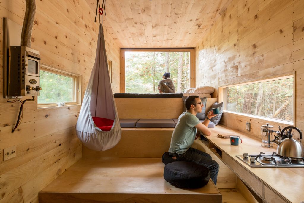 interior de uma tiny house