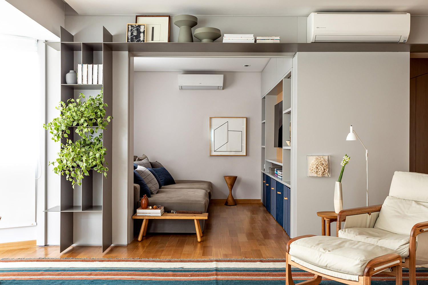 sala decora&ccedil;&atilde;o estar tres arquitetura decor design marcenaria apartamento