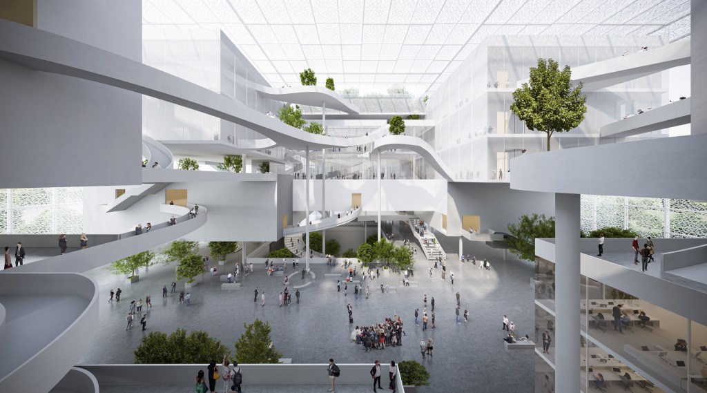 Centro-de-Exposições-Reforma-e-Abertura-Shenzhen-sou-fujimoto-2 sou fujimoto Centro de Exposições de Reforma e Abertura de Shenzhen China arquitetura fachada
