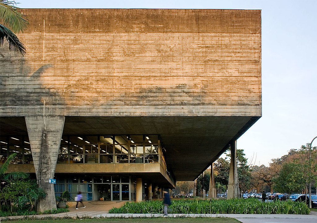 Prédio da FAU/USP por Vilanova Artigas e Carlos Cascaldi