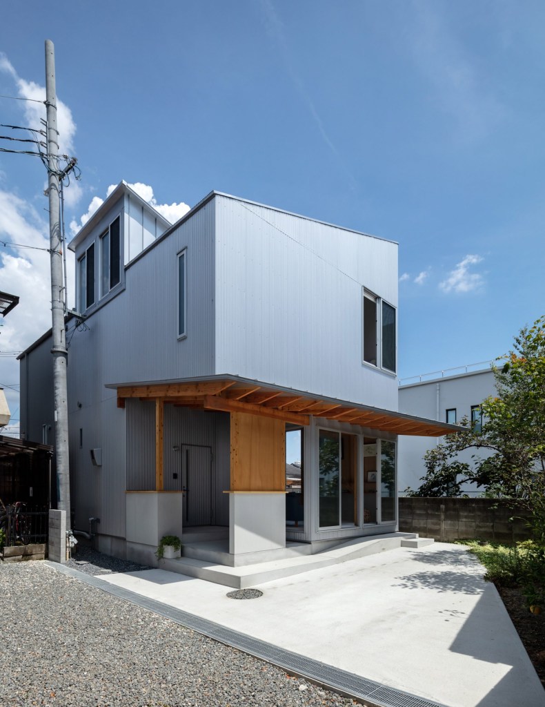 casa moderna natureza na margin house