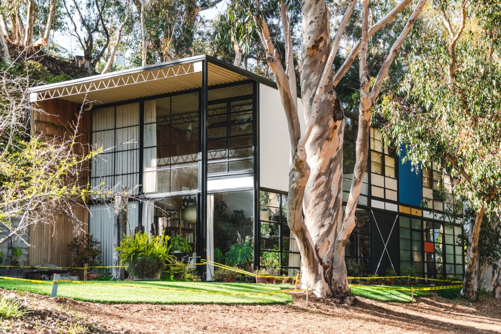 Eames House, 1945, Pacific Palisades. LA, EUA - Charles and Ray Eames