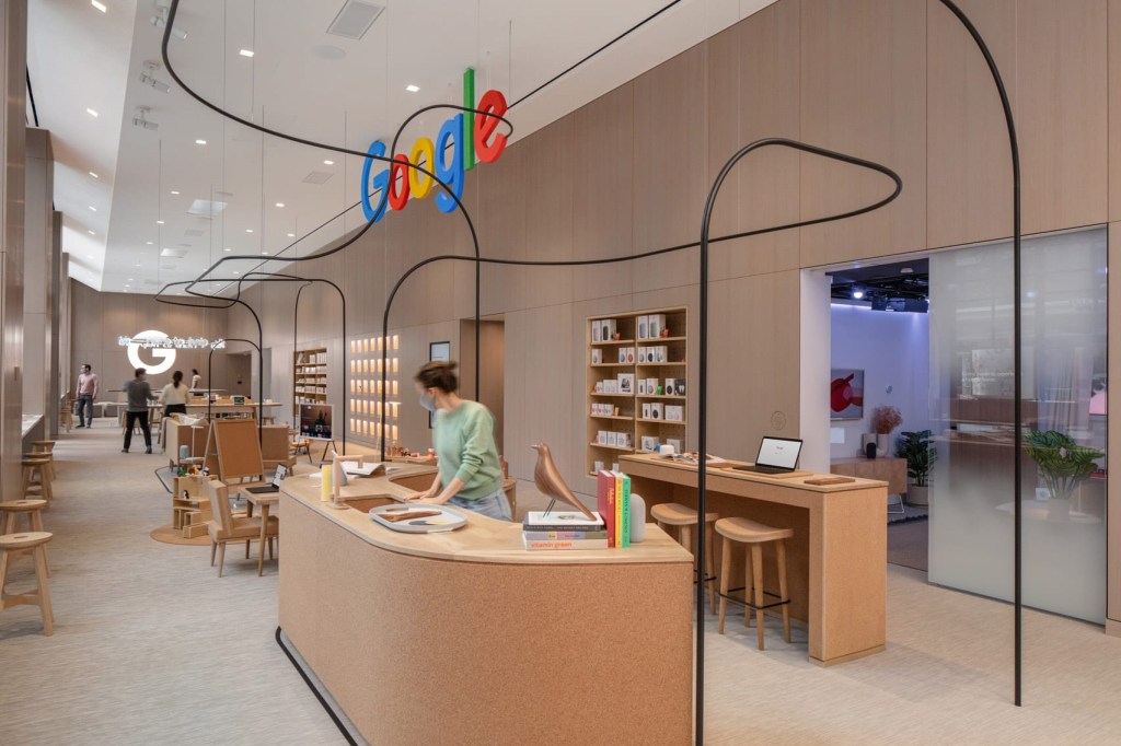 googl 1 google store; nova york; eco-design; sustentabilidade