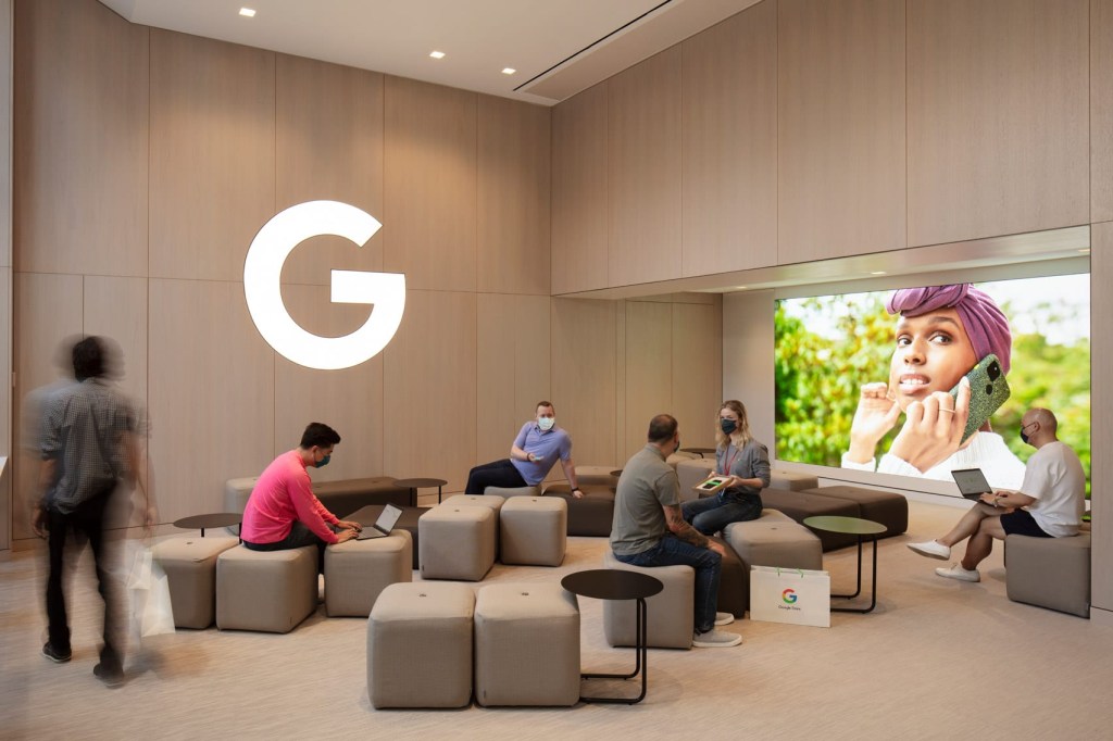 google 3 google store; nova york; eco-design; sustentabilidade