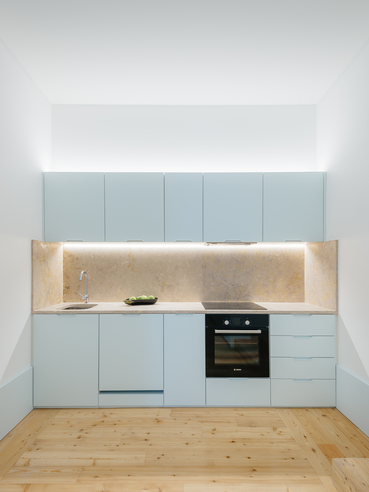 Aurora Arctectos Cozinha minimalista por Aurora Arquitectos