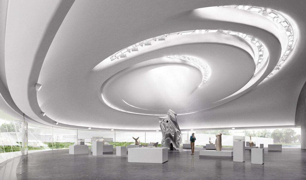 mad-architects-aranya-cloud-center-qinhuangdao-china-architecture-news_dezeen_2364_col_7-2048×1204 Prédio em formato de nuvem na China