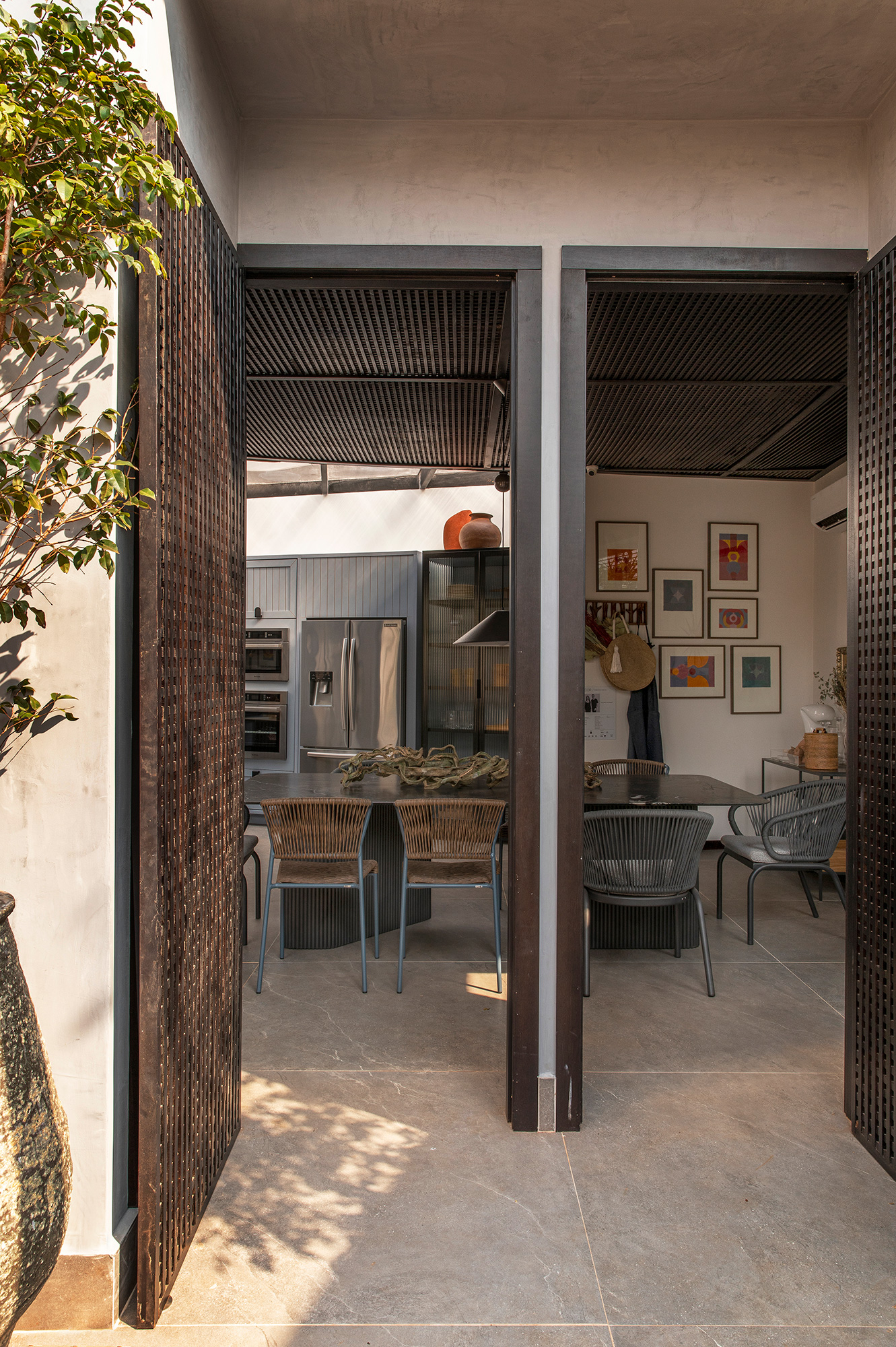 Manarelli Guimar&atilde;es - Celeiro Gourmet, projeto da CASACOR Ribeir&atilde;o Preto 2021.