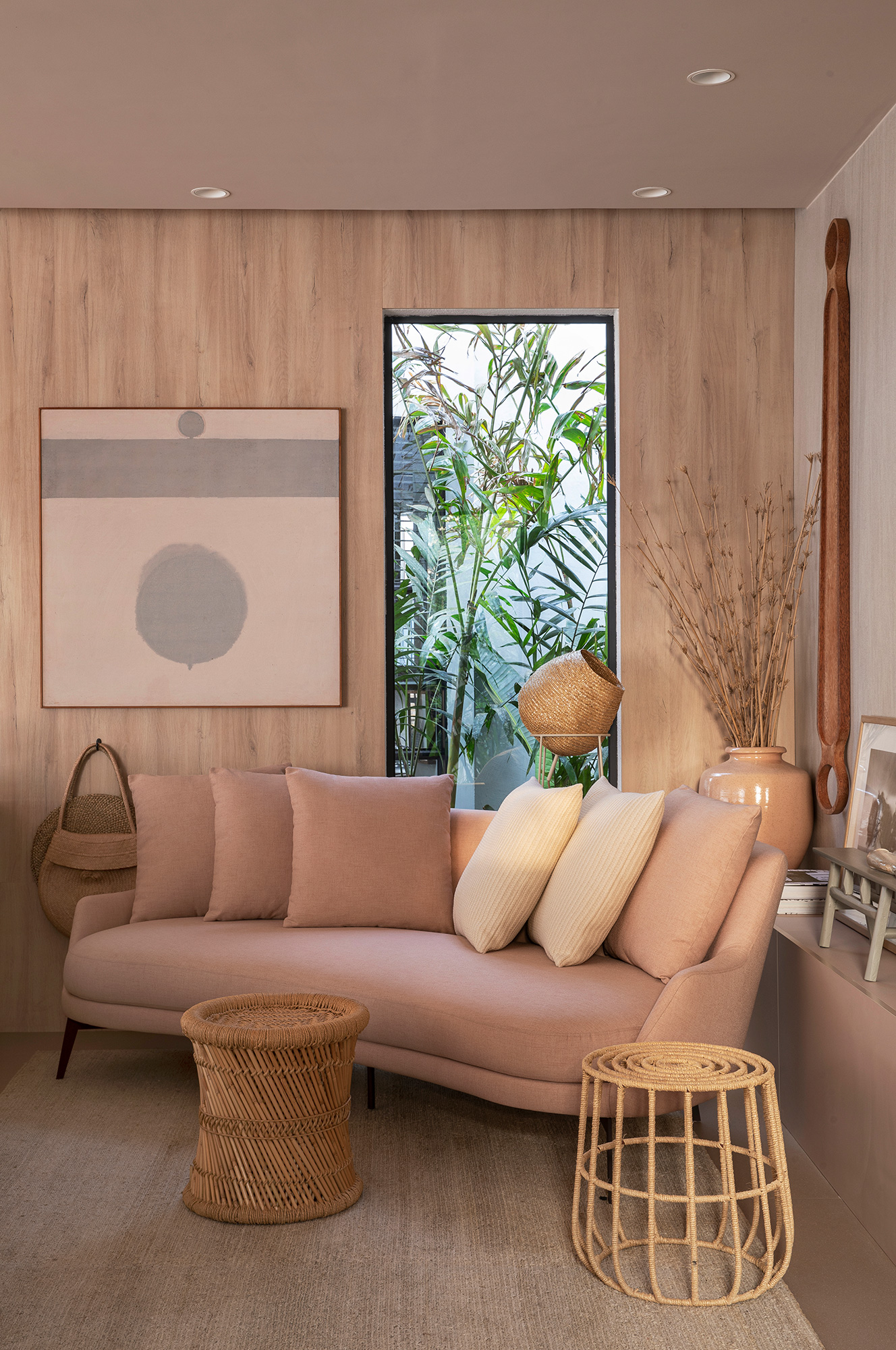 Frezza & Figueiredo Arquitetura e Interiores - Casa Elos,, projeto da CASACOR Ribeir&atilde;o Preto 2021.