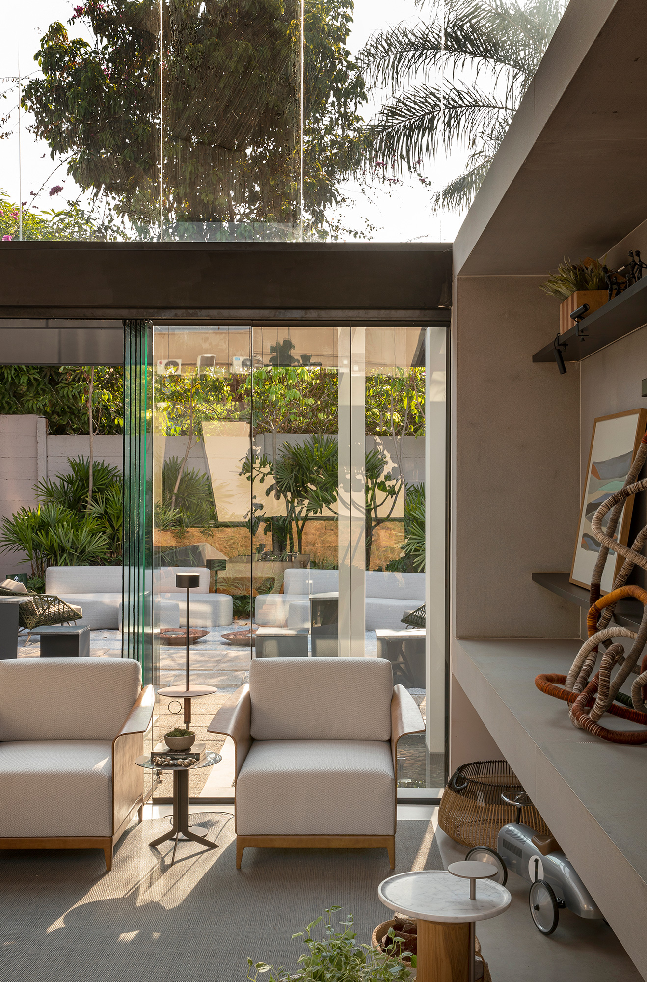 Roberta Alonso e Mariana Oliveira - Espa&ccedil;o Viver Bem Perplan, espa&ccedil;o da CASACOR Ribeir&atilde;o Preto 2021.