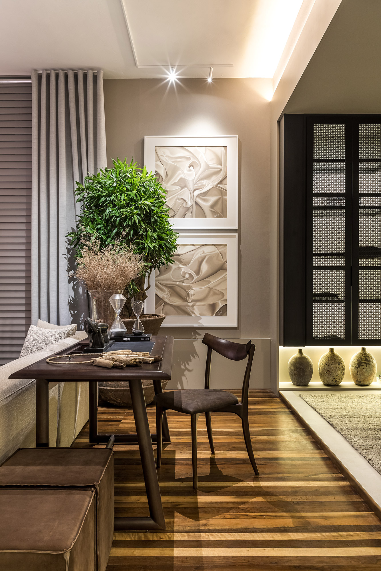 Loft Deca Marcelo Lopes CASACOR Paran&aacute; 2021 integrado decora&ccedil;&atilde;o design arquitetura