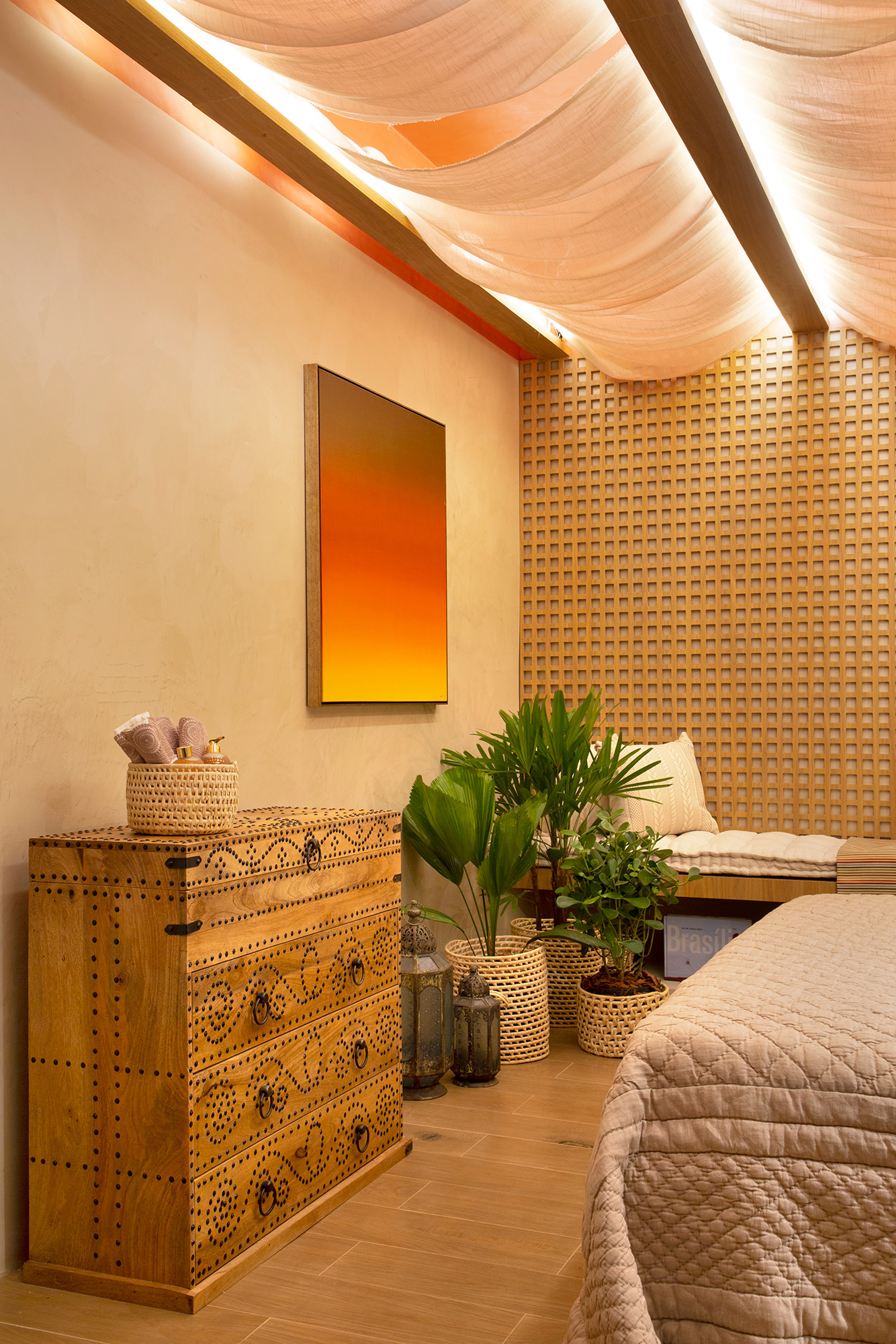 Clarissa Camanho &ndash; Ref&uacute;gio Aconchego, projeto da CASACOR Mato Grosso do Sul 2021.