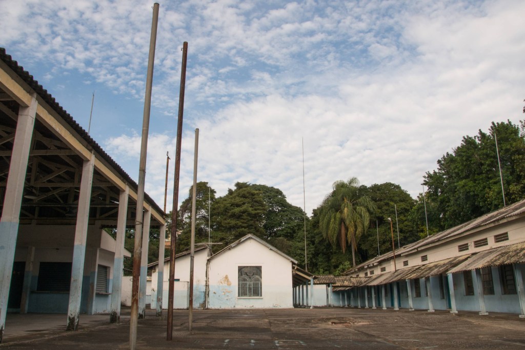 pátio da escola Prudente de Moraes