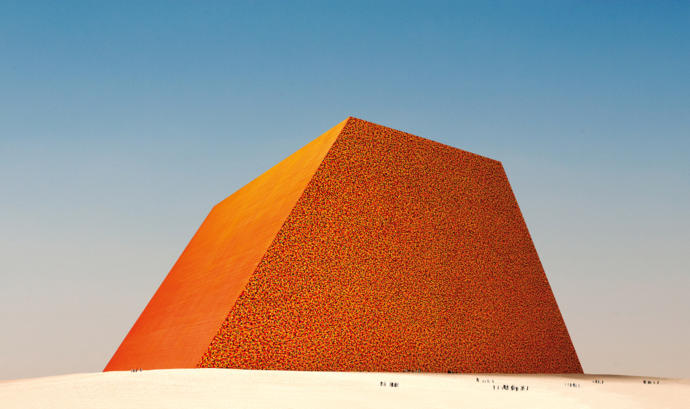 323f329c24e879f428f51be43e7478f2 maior obra de arte do mundo; Christo e Jeanne-Claude