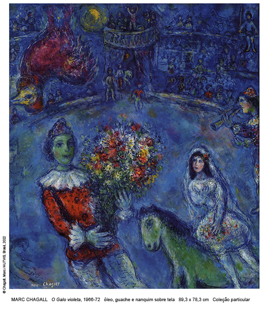 05-2_Le-coq-violet-WEB Exposição Chagall no CCBB