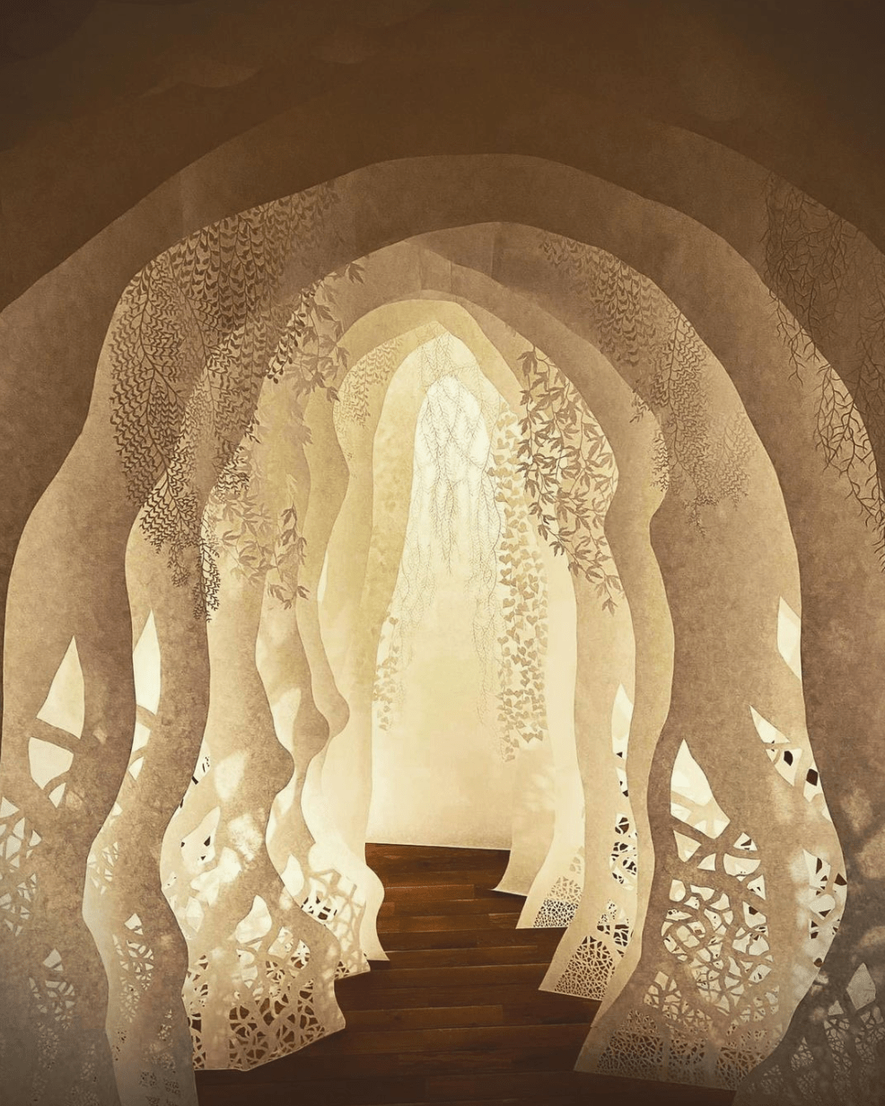 Ayumi Shibata (@ayumishibatart) A arte de Ayumi Shibata (@ayumishibatart) - artista reconhecida por suas esculturas de papel.