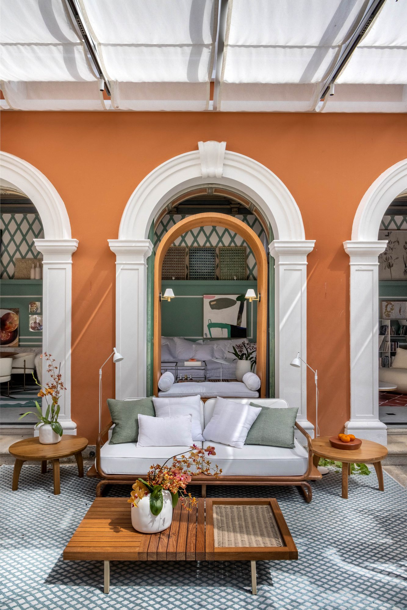 Living da Fonte, por Paola Ribeiro - CASACOR Rio 2022