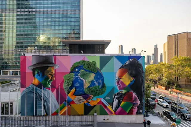 eduardo-kobra-mural-na-onu Eduardo Kobra painel ONU