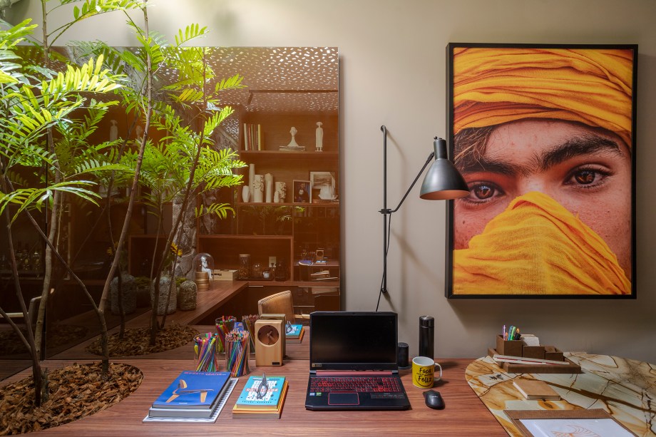 Augusto Senna - Home office do Arquiteto. Projeto da CASACOR Bahia 2022.