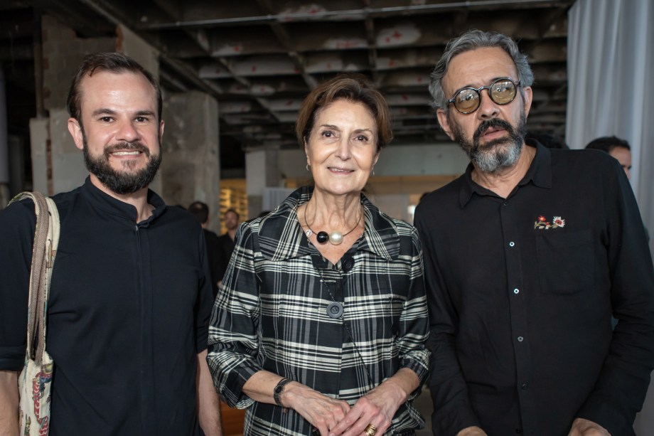 Flavio Miranda, Cris Ferraz e Waldick Jatobá.