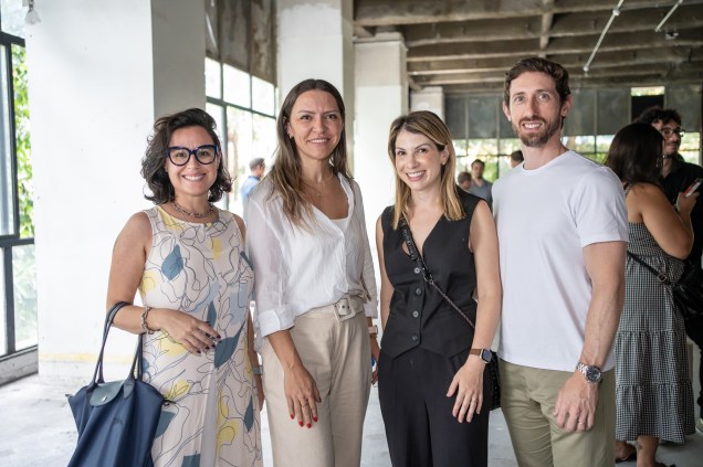 Elenice Cardoso, Barbara Dundes e Marcelo Gelschyn. Elenice Cardoso, Barbara Dundes e Marcelo Gelschyn.
