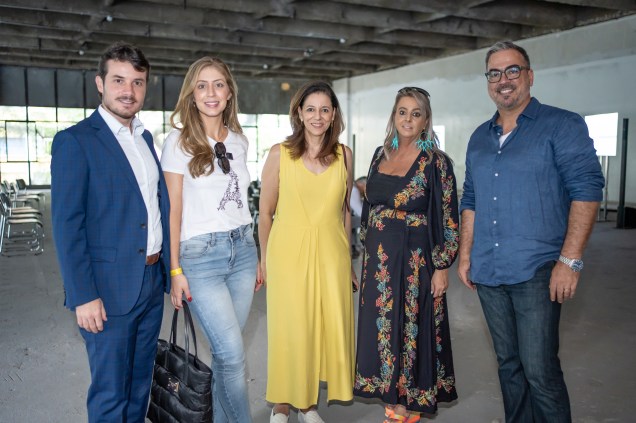ndre Secchin, Fernanda Rubatino, Cleide Gomes, Ana Paula Porto e Cadu Torres. ndre Secchin, Fernanda Rubatino, Cleide Gomes, Ana Paula Porto e Cadu Torres.