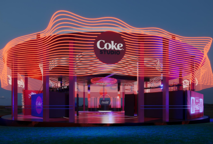 Coca-cola aposta em estrutura multissensorial para o Lollapalooza Brasil 2023
