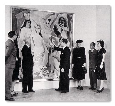 Le demoiselles d'Avignon no MOMA