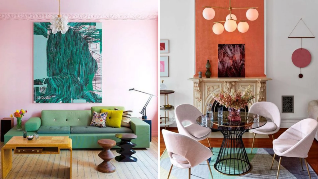 dopamine color, tendência de decoração, ambientes coloridos