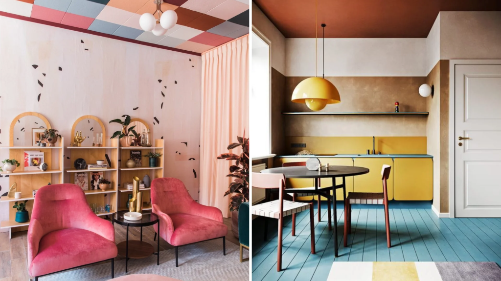 dopamine color, tendência de decoração, ambientes coloridos