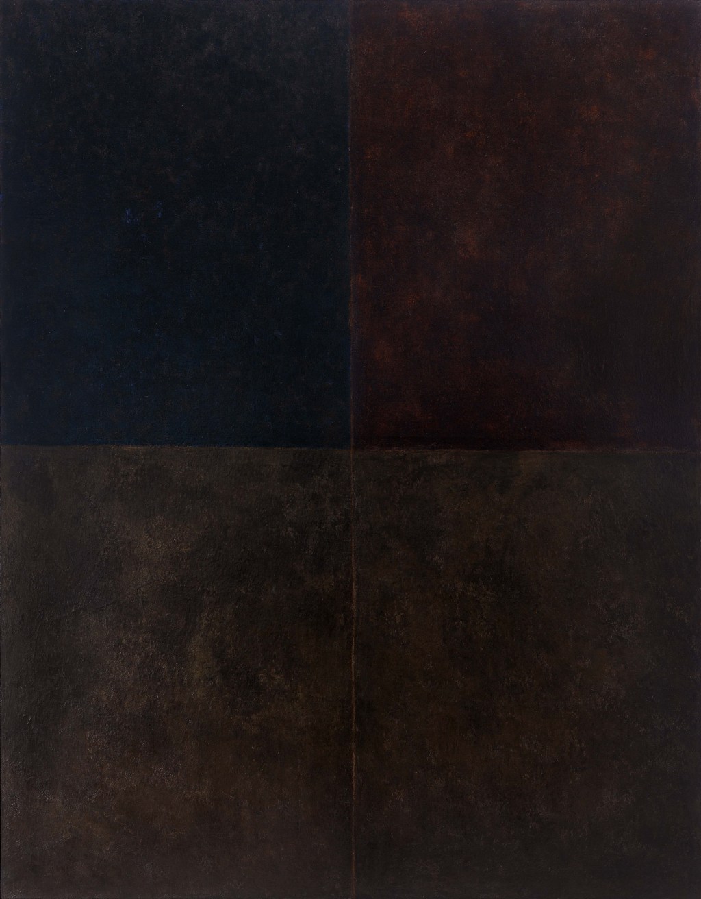 Mira Schendel_Sem título, 1963 óleo sobre tela, 146 x 114 cm assinado e datado _Mira 1963_ no verso _Fotógrafo_ Jaime Acioli Mira Schendel -Sem título, 1963 - óleo sobre tela
