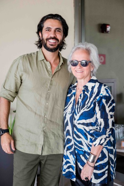 Artur Fernandes e Patricia Quentel.