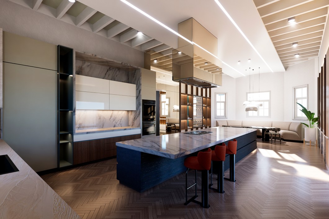 <b>Caroline Feldman y Kathy Cárdenas - Cocina con Sentido.</b> É um refúgio onde a paixão pela cozinha se transforma em arte e cada momento cria uma ligação para partilhar. Aqui a luz natural entra pelas janelas para criar um ambiente acolhedor que desperta a criatividade e os sentidos. O layout garante que o fluxo de trabalho seja impecável, enquanto os detalhes personalizados estão integrados num design funcional. <b>Caroline Feldman y Kathy Cárdenas - Cocina con Sentido.</b> É um refúgio onde a paixão pela cozinha se transforma em arte e cada momento cria uma ligação para partilhar. Aqui a luz natural entra pelas janelas para criar um ambiente acolhedor que desperta a criatividade e os sentidos. O layout garante que o fluxo de trabalho seja impecável, enquanto os detalhes personalizados estão integrados num design funcional.