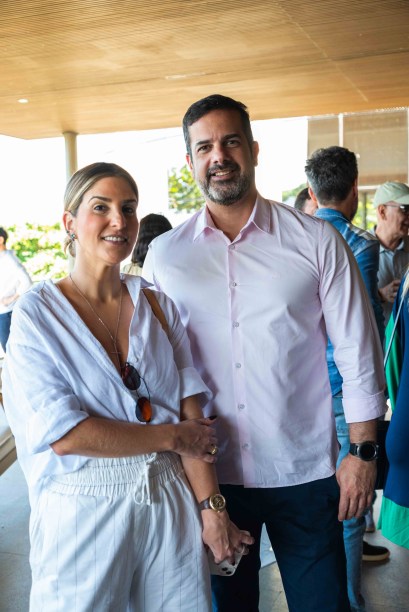 Georgia Assis e Zenio Freitas.